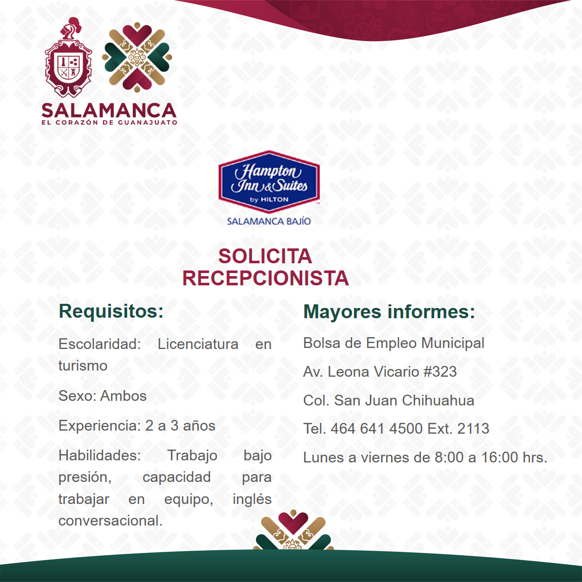 Recepcionista
