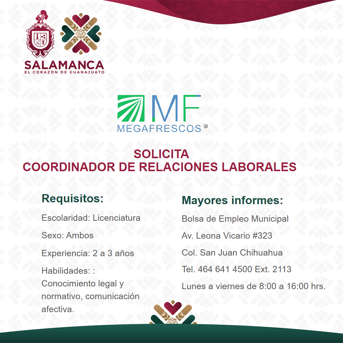 Coordinador de relaciones laborales