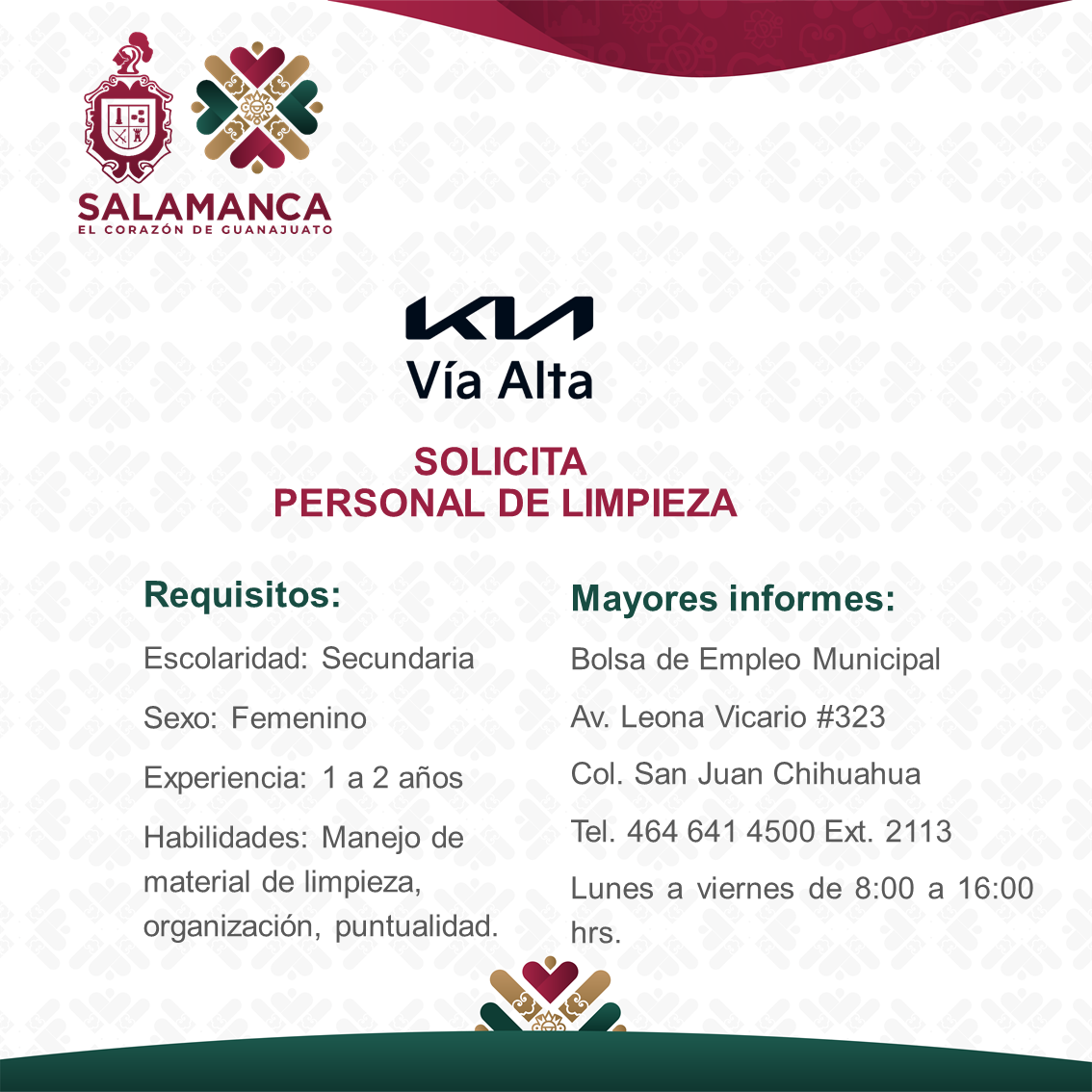Personal de Limpieza